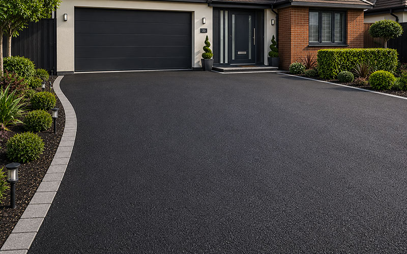 Tarmac driveway